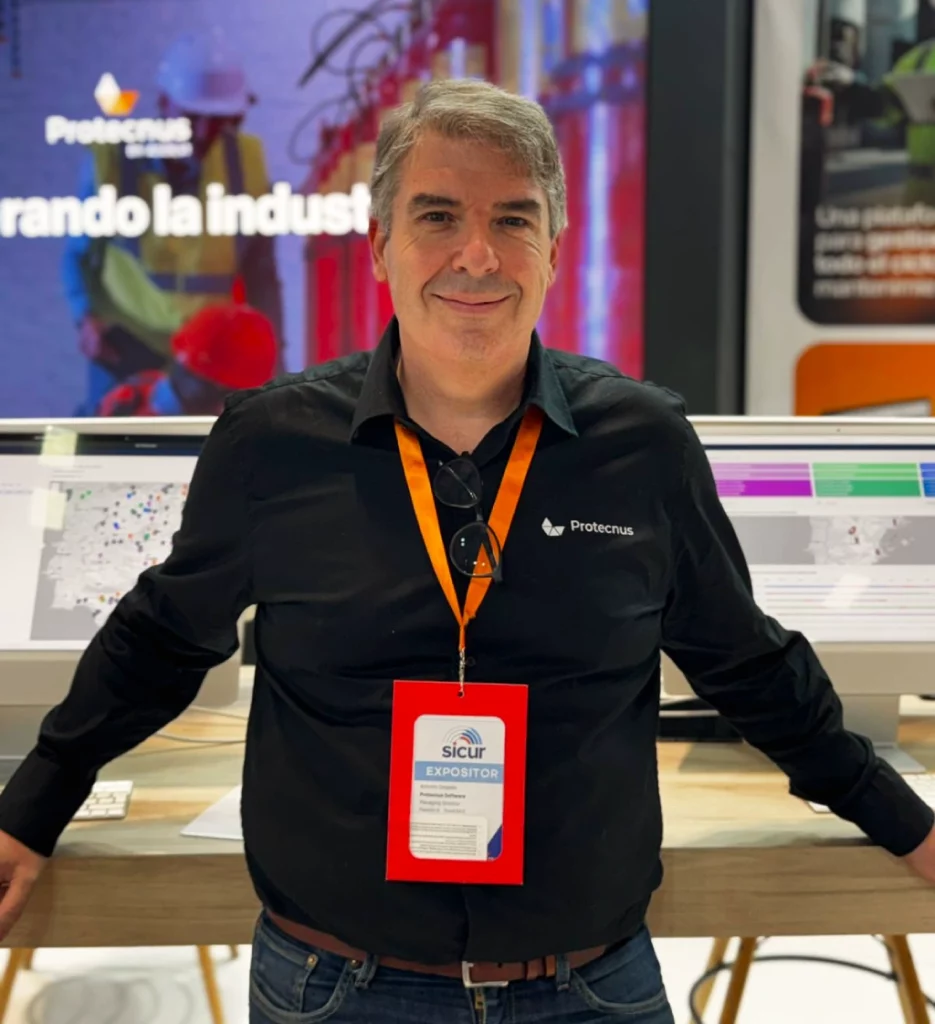 Antonio Delgado, Director of Protecnus, at SICUR 2026
