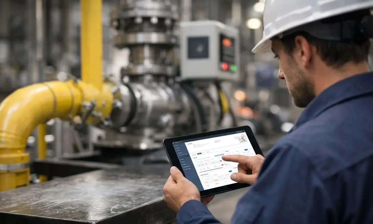 Software de mantenimiento industrial eficaz