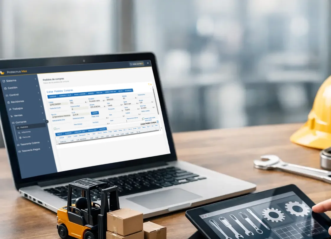 Software de compras para mantenimiento: qué debe tener