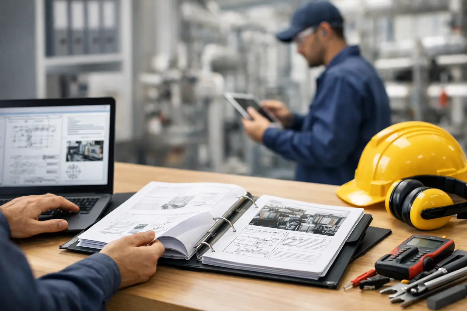 Gestión documental para mantenimiento técnico
